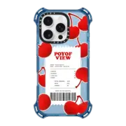 iPhone 16 Pro Bounce Case MagSafe Compatible Cherry Receipt by Poyofview
