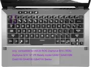 Cover Skin Compatible for 2021 2020 2019 14 inch ASUS ROG Zep Silicone Keyboard