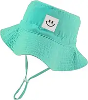 [Fynnsure] Baby Sun Hat Toddler Hats for Baby Boys Girls Infant Sun Hat Baby Summer Beach Hat Bucket Hat with Wide Brim