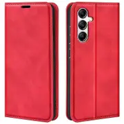 For Samsung Galaxy A34 5G Skin-touch Wallet Case PU Leather Flip Stand Phone Cover