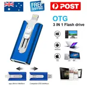 2TB 1TB USB Flash Drive Disk Storage Memory Stick For iPhone PC IOS Android AU