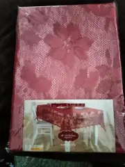 St Nicholas Square 60"X84" Fabric Tablecloth