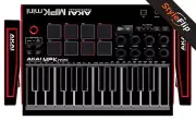 Akai MPK Mini MK3 Skin | Black | Protective Decal | StyleFlip Skins