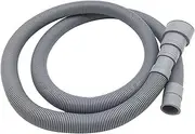 70cm/150cm/200cm Drain Pipe Drain Hose Kit Easy to Install Long Drain Hose Extension Washer Dryers Practical(250m)