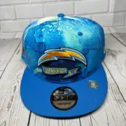 Los Angeles Chargers NFL 9Fifty New Era Hat Snapback Cap Blue New Men