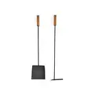 Fireplace BBQ Pit Tools Set Fire Poker Shovel | Blacksmith Made