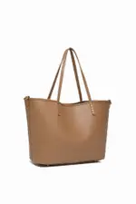 [PUP124] Jackson Tote Bag - Caramel Brown