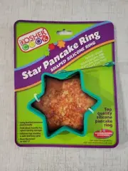 The Kosher Cook Star of David Silicone Potato Pancake Ring