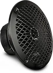DS18 PRO-ZT8 8-Inch 2 Way Pro Audio Midrange Speakers with Built-in Bullet Tweeter, 4-Ohms, 550W Max, 275W RMS - Red Metal Mesh Grill Included (1 Speaker)