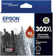 Epson (302XL) C13T01X192 Genuine High Yield Black Ink Cartridge