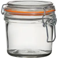 在飛比找蝦皮商城精選優惠-台灣現貨 英國《Utopia》扣式玻璃密封罐(橘350ml)
