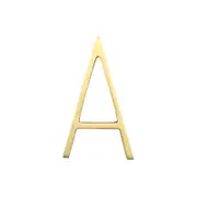 Sandleford 120mm Brass Toorak Letter A
