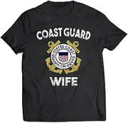 [keoStore] Proud Us Coast Guard Wife Military Pride ds6296 T-Shirt