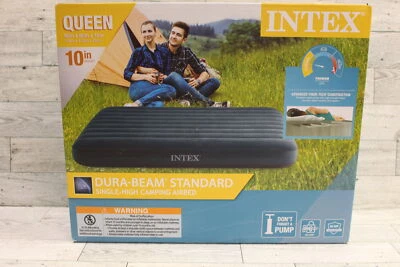 Intex 10" Standard Dura-Beam Airbed Mattress - Pump Not Included - New
