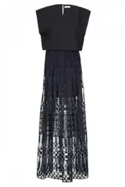 BNWT SASS & BIDE "The Stand Alone" Embroidered Maxi Dress - Size 12 - $1100