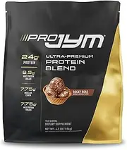 JYM Supplement Science Pro JYM Protein Powder - Egg White, Milk, Whey Protein Isolates & Micellar Casein | | Rocky Road Flavor, 4.2 lb