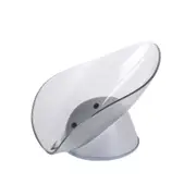 4Pcs Leaf Shape Soap Holder Non Slip Box Toilet Shower Tray Draining Rack Bathroom Kitchen Gadgets