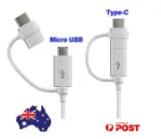 Genuine Samsung Adapter Micro usb Type c Cable Combo For Oppo Find X5 Pro Lite