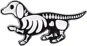 [BirtyQV] Skeleton Series Dogs, Unicorns, Cats, Skeletons, Scary Brooches, Alternative Scary Creative Badges, Accessories, Corsages