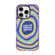 iPhone 16 Pro Impact Case MagSafe Compatible Trust the Timing Phone Case by Quotes by Christie