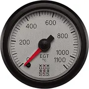 STACK ST3383 Silver 52mm 0-1100°C Professional Stepper Motor Exhaust Gas Temperature Gauge
