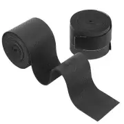 Foam Nonslip Grip Tape - 2 Pcs Non Slip TWrap ennis Racket Handle Covers Black