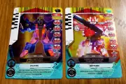 Power Rangers Rise Of Heroes Holo 1-027 & 082 "High Octane & Valvemax Megazord"