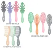 Wet Brush - GO GREEN Detangler/ Treatment&Shine/ Treatment&Comb - CHOOSE YOURS