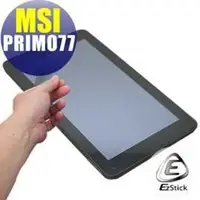 在飛比找PChome商店街優惠-【EZstick】MSI Primo 77 專用 靜電式平板