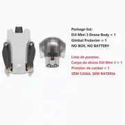 DJI Mini 3 Drone and 1 Gimbal Protector - no box , no battery