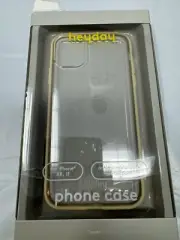 Heyday Target Apple iPhone XR / iPhone 11 Phone Case Yellow/Clear Hard Shell NEW