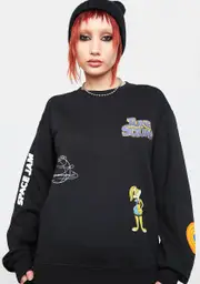 [Tealer] X Space Jam Lola Crewneck Sweater