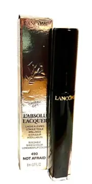 Lancome L'Absolu Laquer Buildable Shine & Color Lip Color - 490 Not Afraid NIB