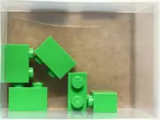 LEGO Parts - Bright Green Brick 1 x 2 - No 3004 - QTY 5