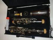NORMANDY 4 LEBLAC FRENCH MADE Bb GRANADILLA WOOD CLARINET w/CASE NEW OLD STOCK