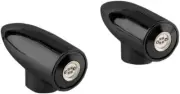 Paul Yaffe Lightning Bullet LED Marker Lights Front Gloss Black White/Amber