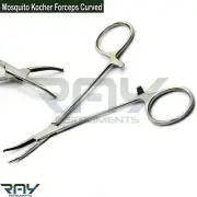 Surgical Mosquito Kocher Artery Clamps Forceps Curved Hemostatic Locking Plier