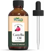 Organic Zing Camellia (Camellia japonica) Oil | Pure & Natural Carrier Oil for Skincare, Hair care & Massage - 30ml/1.01fl oz