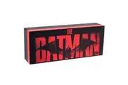 The Batman Logo DC Comics 30cm Night Box Light Home Room Office Decor Red Black