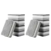 10 Pcs Sponge Wipes Durable Dish Scrubber Scouring Pad for Pans Dishwashing