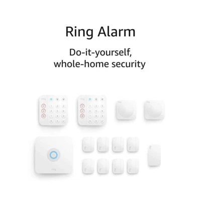 Ring Alarm 14-Piece Kit – Wireless Smart Home Security System | Expandable | Eas
