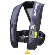 BLUESTORM ATMOS 40 AUTO TYPE II INFLATABLE PFD - APEX BLACK MFG# D1H-19-BLK