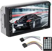 7inch 2Din HD Car Multimedia MP5 Player USB TF Stereo FM Radio Video Player with Handsfree Call High Definition Digital Screen Support APE WAV Lossless Music Multiple Audio and