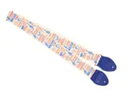 Souldier Wilco VEGAN Album Guitar Strap with Blue Vinyl *Free Shipping in the...