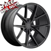 17 inch 17x8 Niche M117 MISANO MATTE BLACK wheel rim 5x112 +40 (for: Renault)