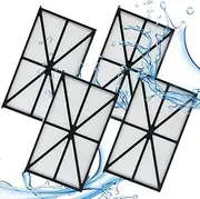 [NQEUEPN] 4pcs Robotic Pool Cleaner Filter Cartridges, Cartridge Filter Panels Compatible with Hayward/Tiger Shark/Aqua Vac/Shark Vac Pool Cleaner Robot Replacement Part Number RCX70101PAK2