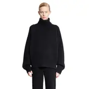 [TOTEME] Knit turtleneck sweater Black