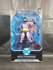 New McFarlane DC Multiverse BATMAN PURPLE SUIT RED PLATINUM Edition Chase