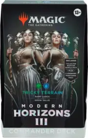 Tricky Terrain - MTG Modern Horizons 3 Commander Deck (NEW AND SEALED)