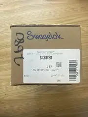 Swagelok S-C63VS8 / Chlorine Service Ball Valve / 1/2” Tube Ends